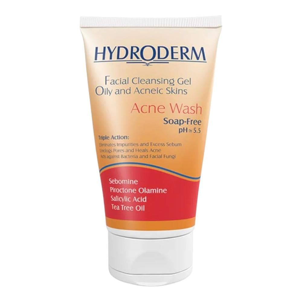 هيدروديرم جل تنظيف الوجه للبشرة الدهنية - 150 مل