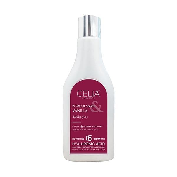 Celia Pomegranate and Vanilla Lotion
