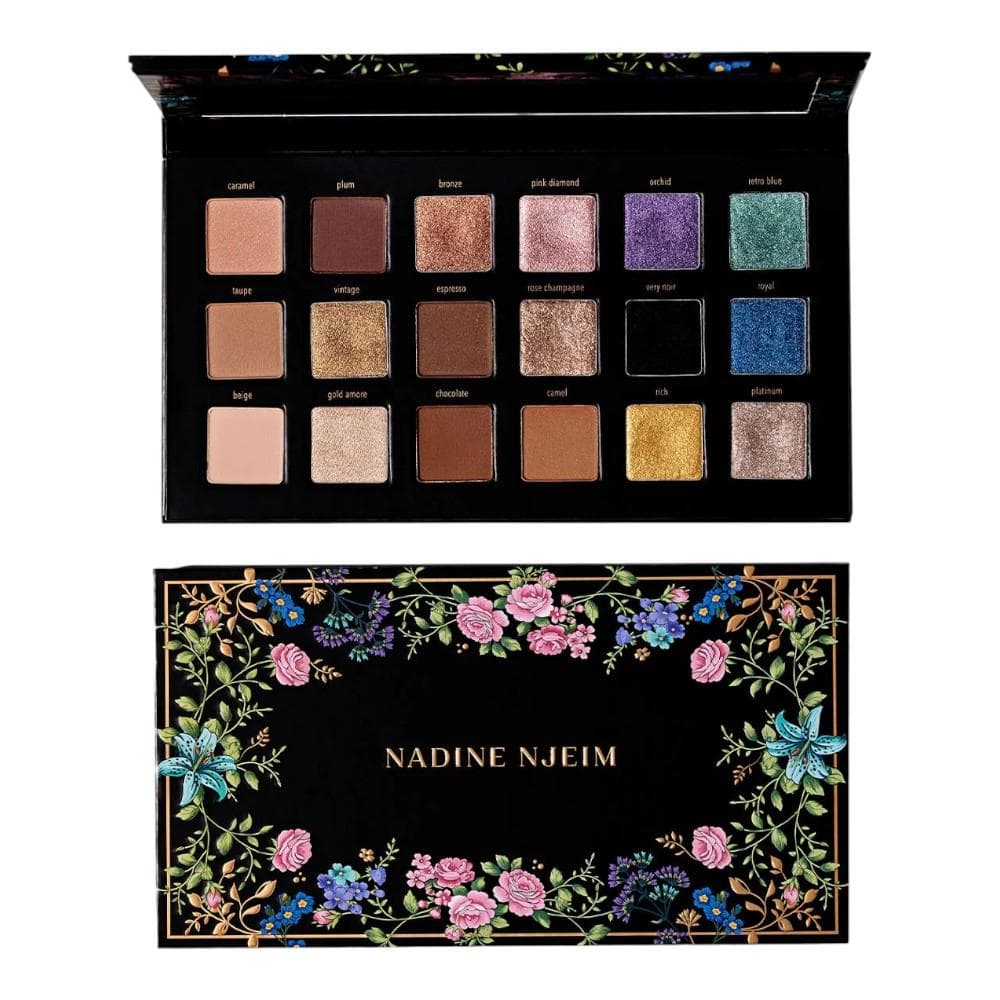 Nadine Njeim Bloom Renaissance HAUTE TEXTURE EYE SHADOW PALETTE
