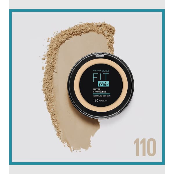 Maybelline New York Fit Me Matte + Poreless Compact Face Powder