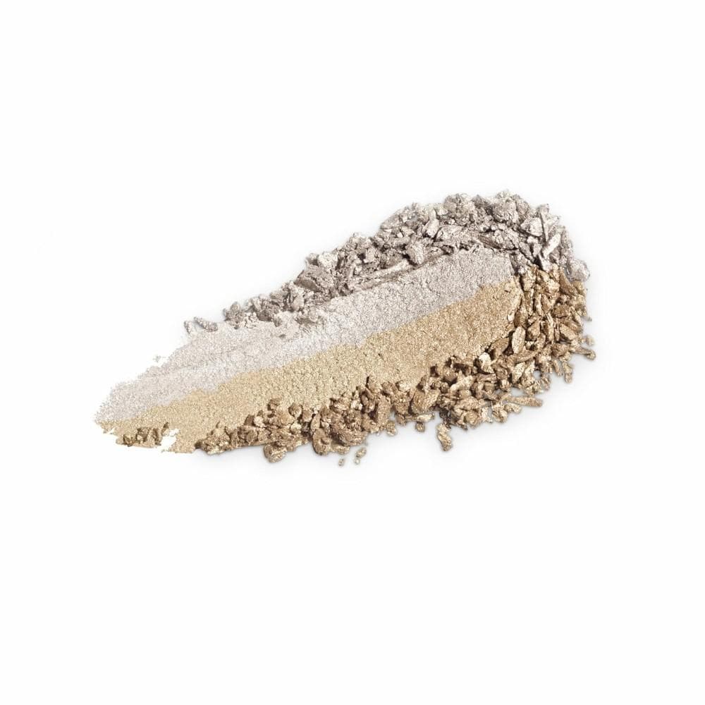 KIKO MILANO Bright Duo Eyeshadow - 01 Metallic White / True Gold