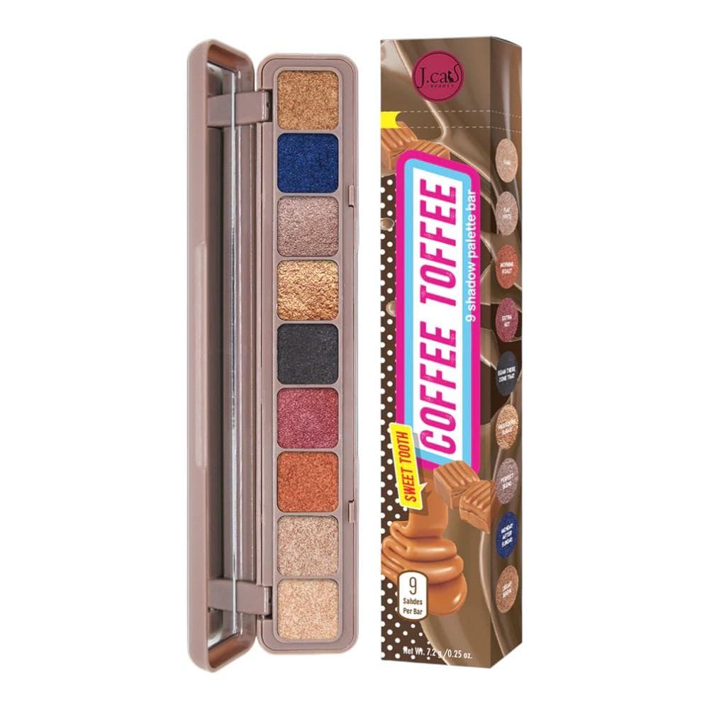 J.Cat Beauty Sweet Tooth 9 Shadow Palette - Coffee Toffee