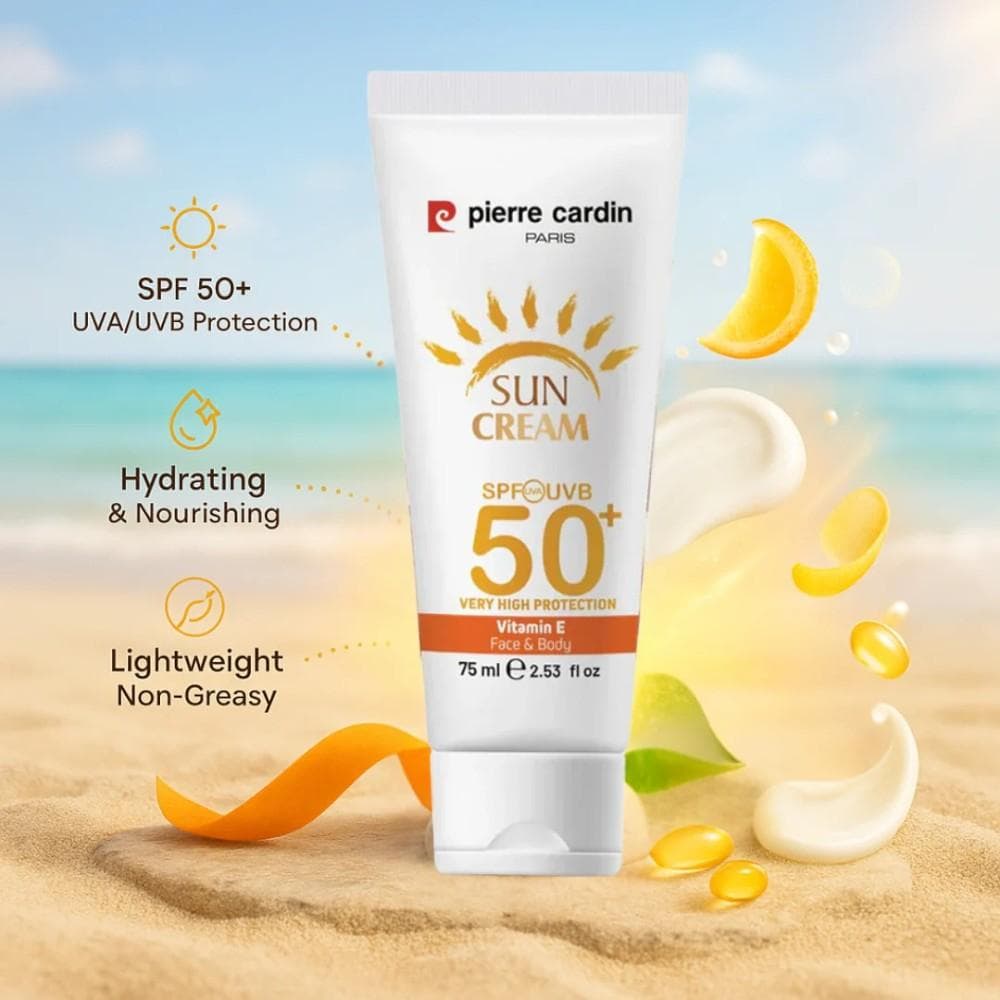Pierre Cardin Sun Cream Very High Protection SPF 50+ - 75ml