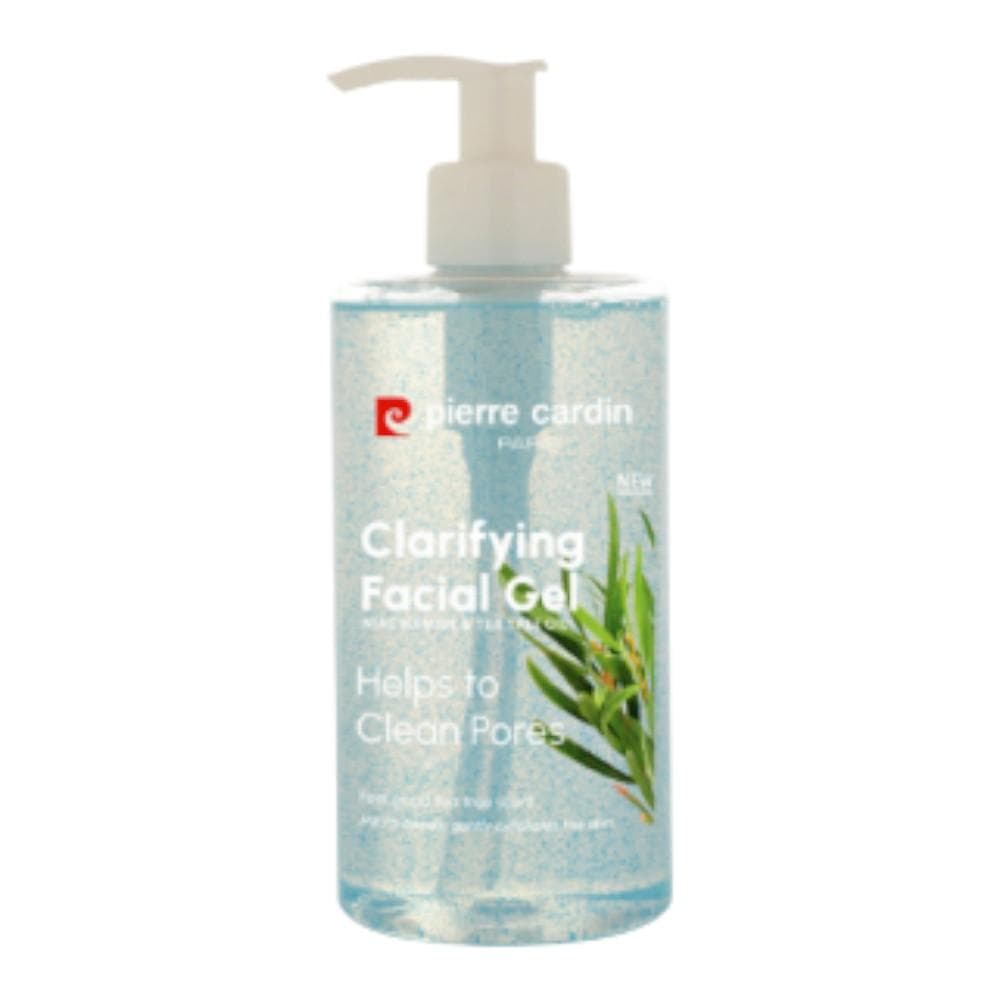 Pierre Cardin Clarifying Facial Gel with Niacinamide & Tea Tree Oil - 350ml