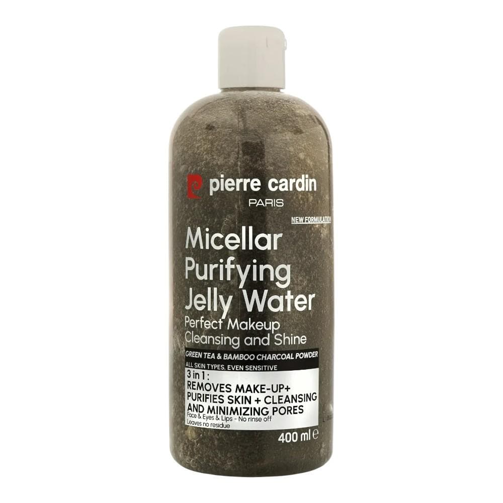 Pierre Cardin Cleansing Micellar Water with Charcoal Powder & Green Tea