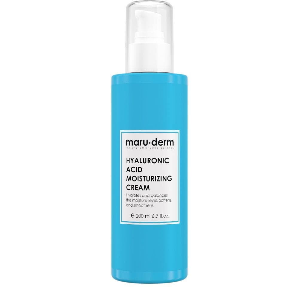 Maru.Derm Hyaluronic Acid Moisturizer Cream for All Skin Types - 200ml