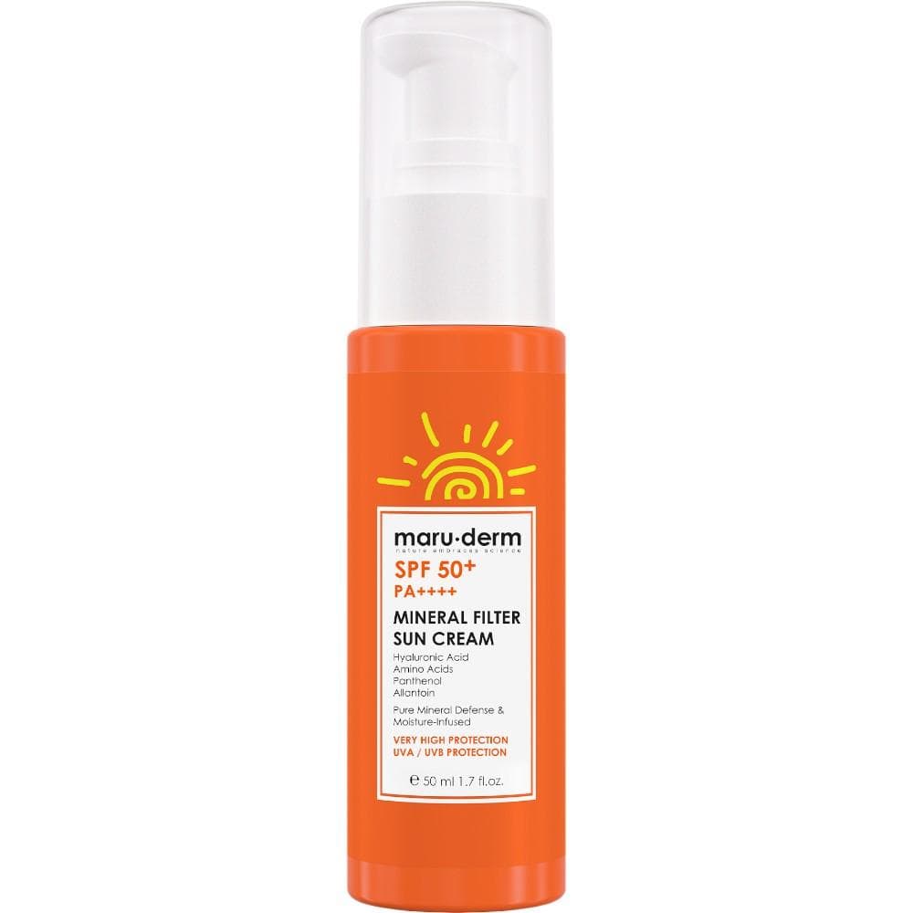 Maru.Derm SPF 50+ Mineral Filter Sun Cream - 50ml