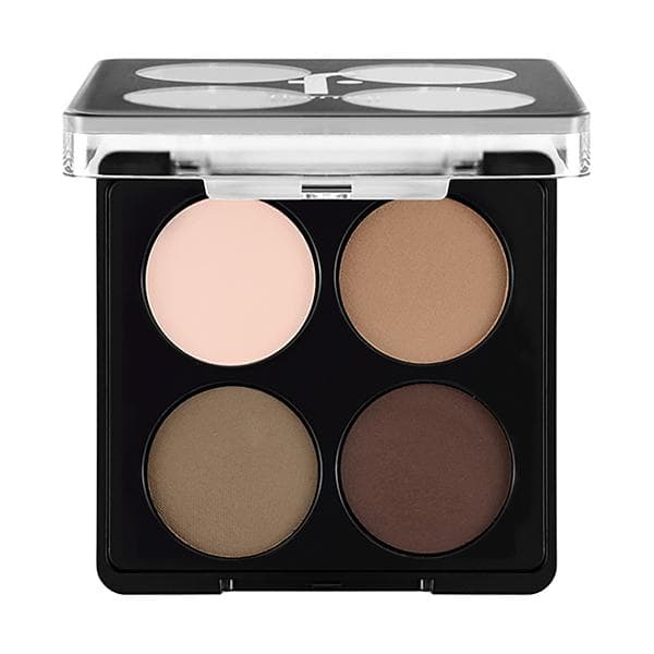 فلورمار لوحة ظلال عيون 4 ألوان بلمسة نهائية مطفية وملمس ناعم ولمعة - 004 شوكولاتة سويسرية