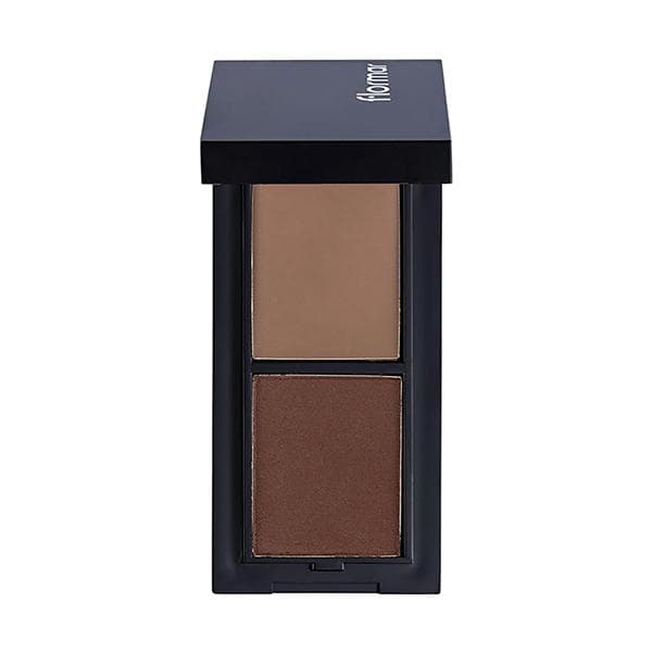 فلورمار طقم تحديد وملء الحواجب مع شمع وفرشاة - 030 ميديم