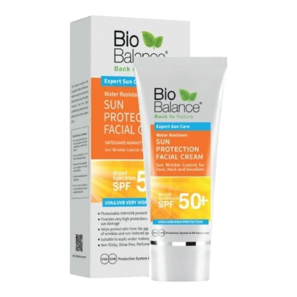 بايو بالانس واقي شمسي للبشرة الجافة والحساسه مقاوم للماء بعامل حماية 50 - 75 مل