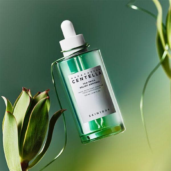 Skin1004 Madagascar Centella Tea Trica Relief Ampoule Serum