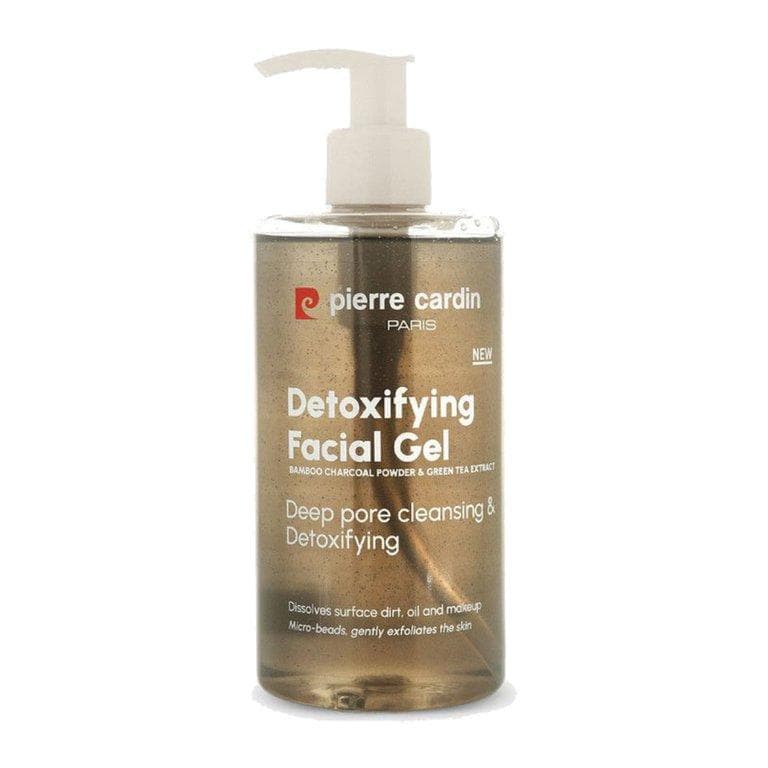 Pierre Cardin Detoxifying Facial Gel with Charcoal & Green Tea-350ml