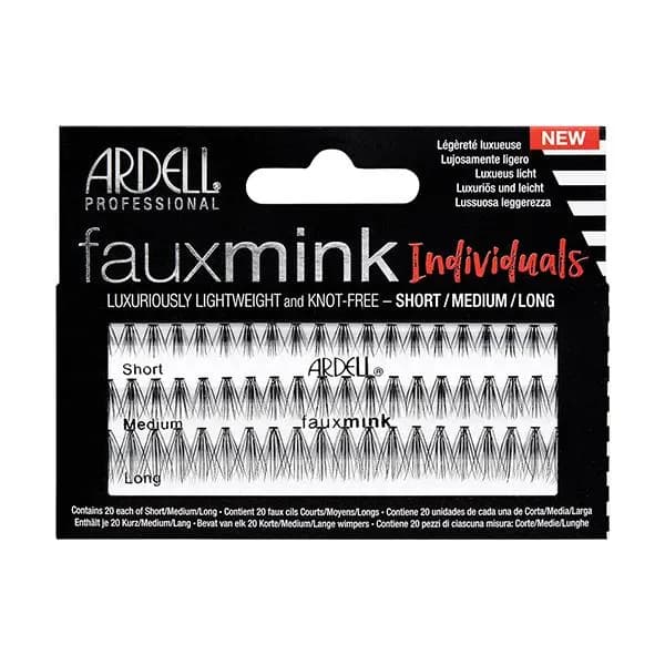 Ardell Fauxmink Individuals Combo Eyelashes - 60 pcs