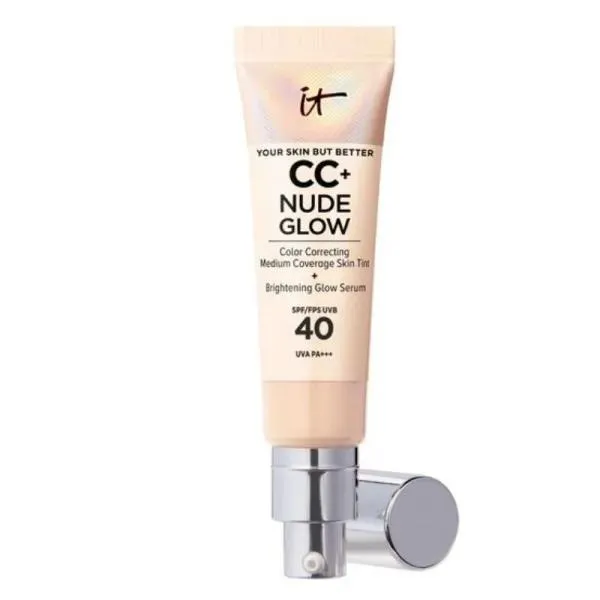 آي تي كوزمتكس سي سي+ نود جلو كريم أساس خفيف + سيروم إشراق SPF 40