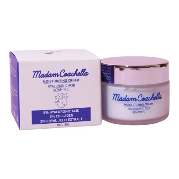 Madam Coachella Moisturizing Cream Hyaluronic Acid Vitamin C - 50g