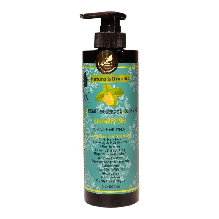 Madam Coachella Green Tea Seeds & Jojoba Hair Shampoo - 500ml