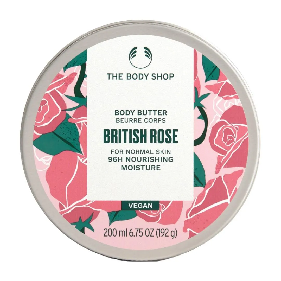 The Body Shop Bodybutter British Rose - 200ml