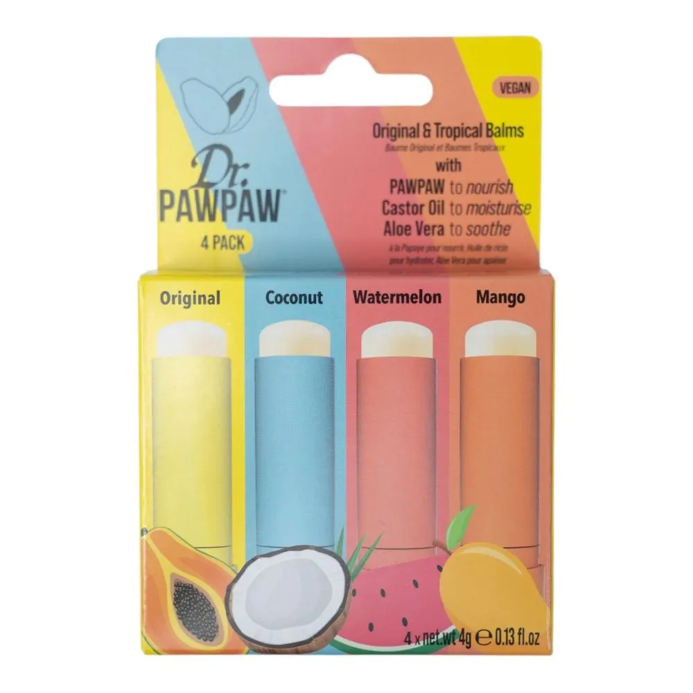 Dr.PAWPAW Original & Tropical Lip Balms