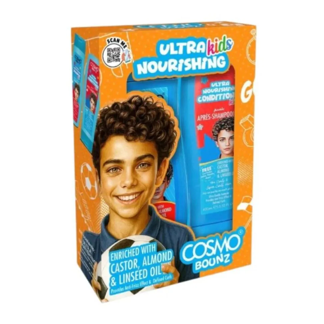 Cosmo Bounz Hair Care Kit Ultra Nourishing Kids