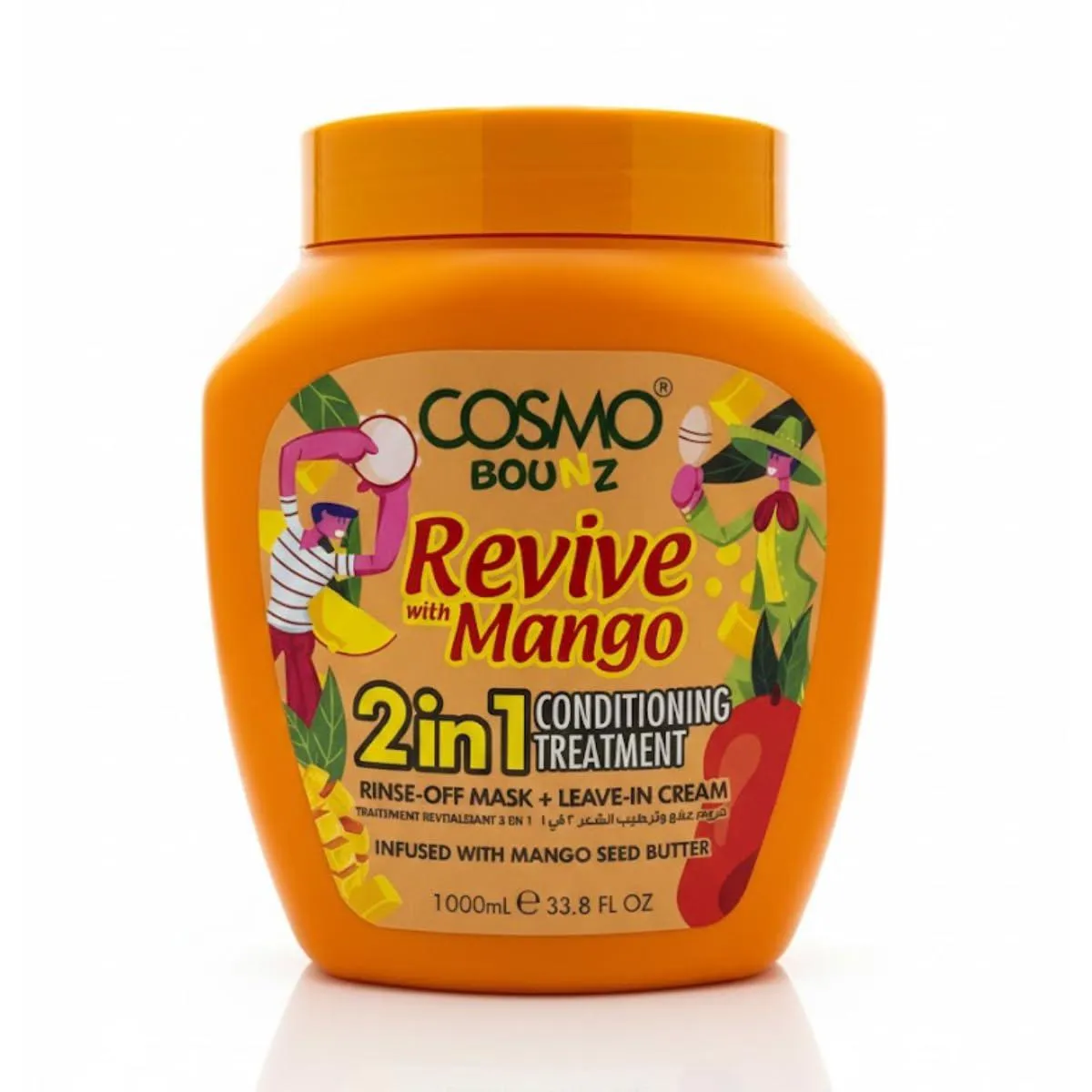 Cosmo Bounz 2In1 Hr Treatment Revive - 1000ml