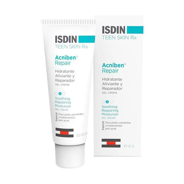 Isdin Teen Skin Rx Acniben Repair Hydrating Gel Cream