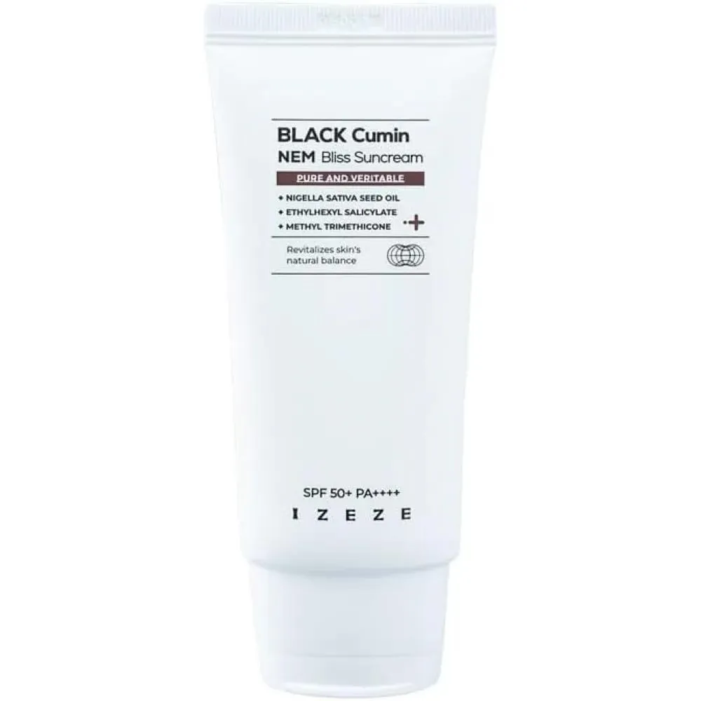 IZEZE BLACK Cumin NEM Bliss Suncream - 50ml