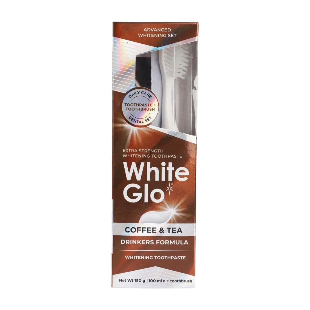 White Glo Coffee & Tea Drinkers formula toothpaste- 100ml