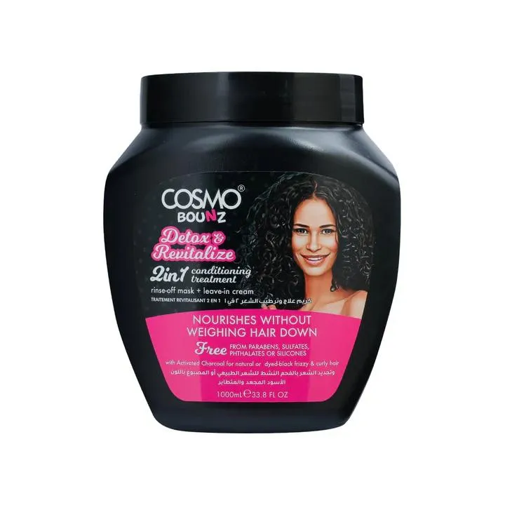 Cosmo Bounz Hair Treatment 2In1 Detox - 1000ml